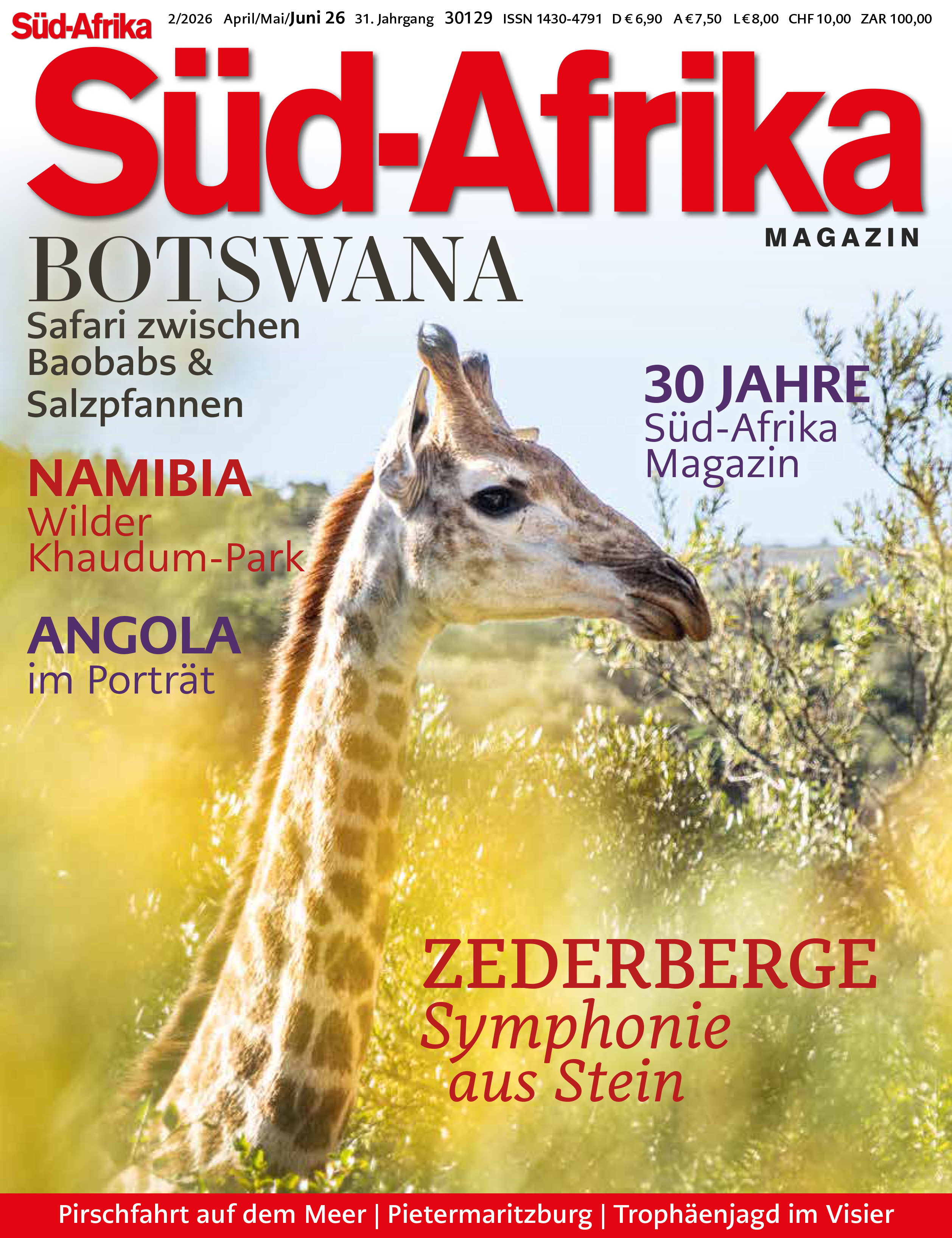 J.Latka Verlag SÜD-AFRIKA Magazin 2/2026